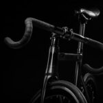 Photo Electric bike with flat tire