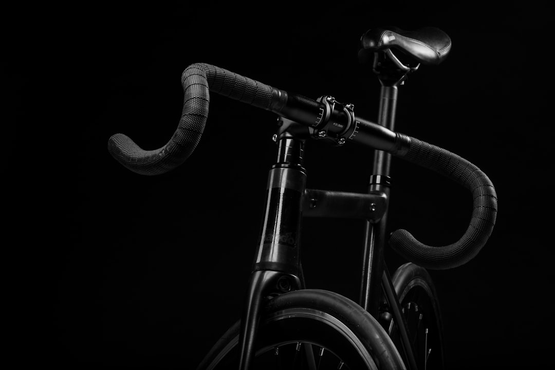 Photo Electric bike with flat tire