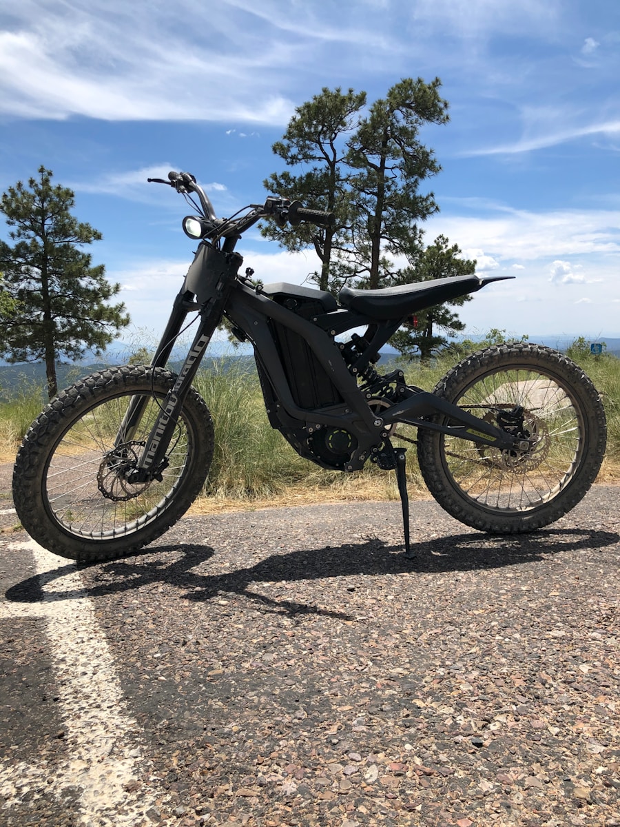 Photo Electric dirt bike