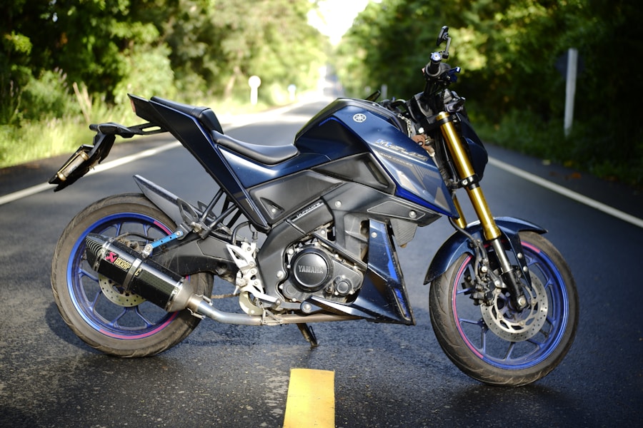 Photo Electric motorcycle