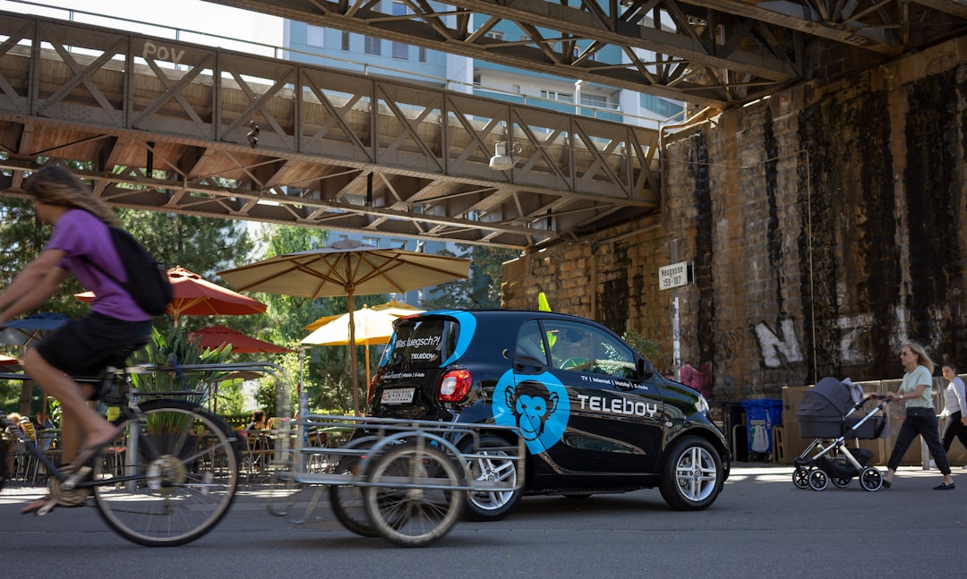 Photo Electric Bike in City